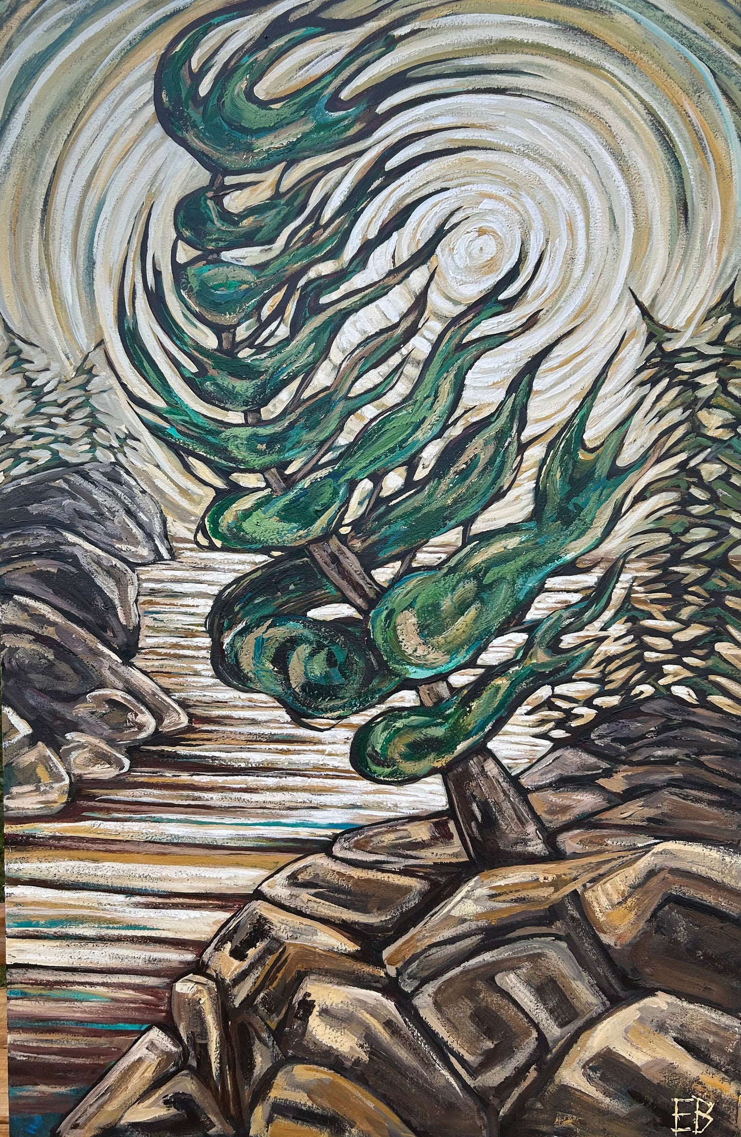 Against the wind