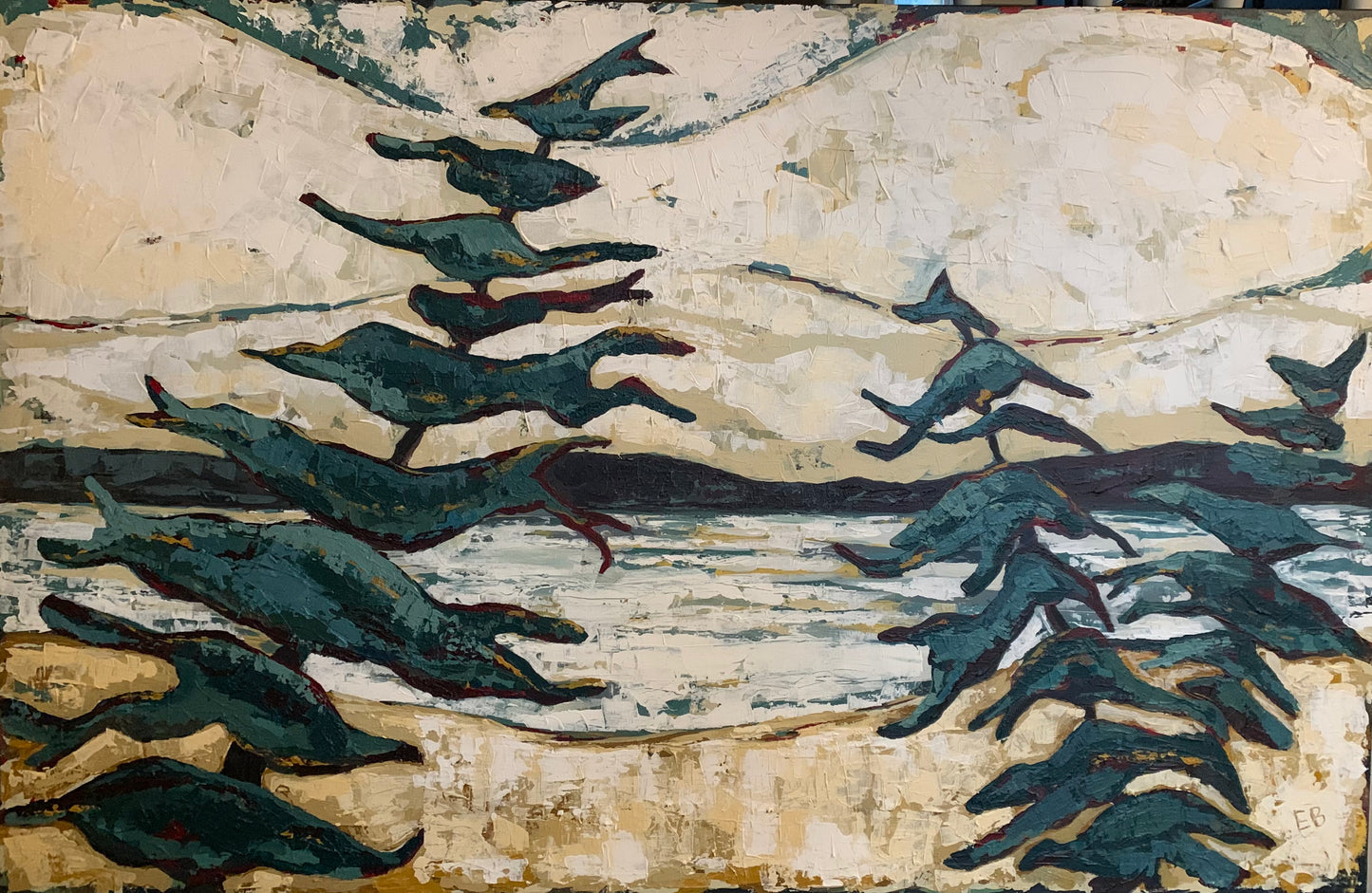 In the wind