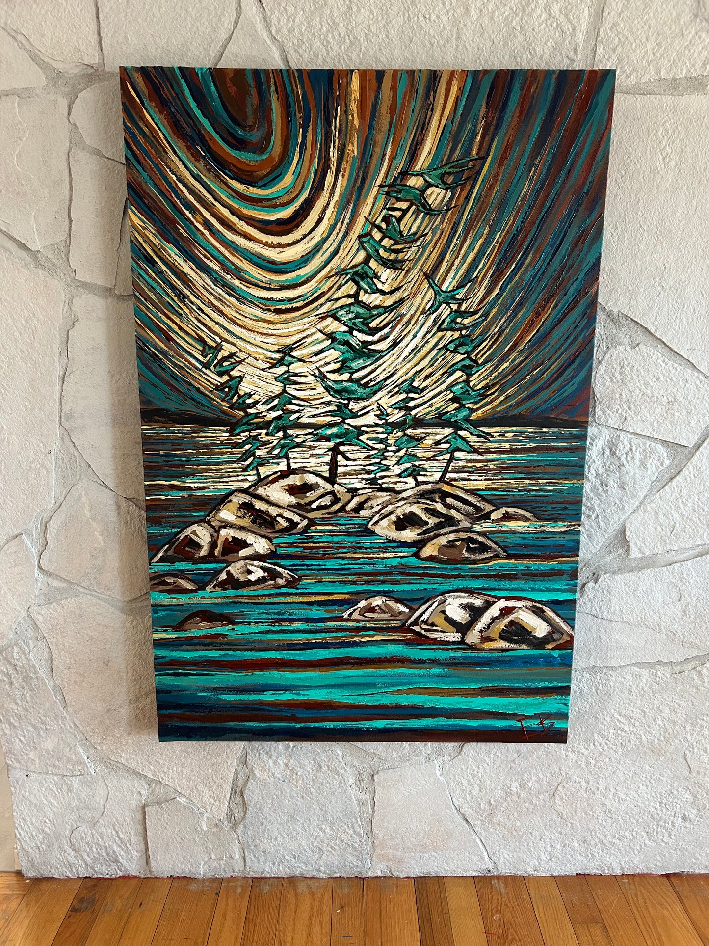 Rocky shores
